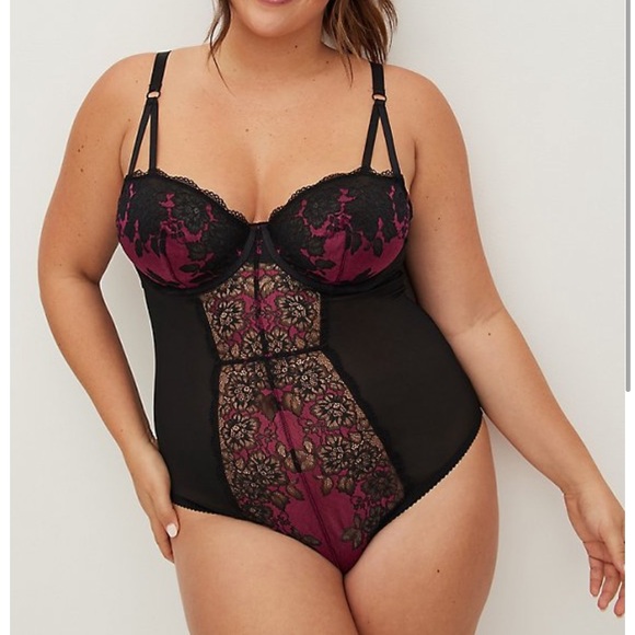 torrid Other - NWT boudoir underwire body suit torrid size 3 brand new
